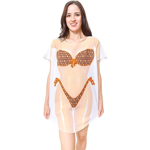 LA Imprints Fantasy Coverup Princess Bikini Body Coverup T-Shirt