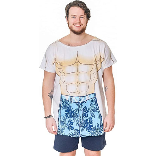 LA Imprints Fantasy Coverup Tropical Men's Bikini Body Coverup T-Shirt