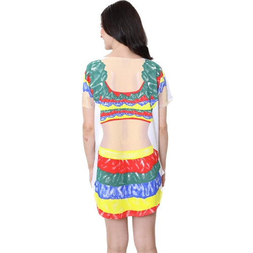 LA Imprints Fantasy Coverup Cha Cha Girl Bikini Body Coverup T-Shirt