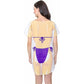 LA Imprints Fantasy Coverup Purple Macrame Bikini Body Coverup T-Shirt
